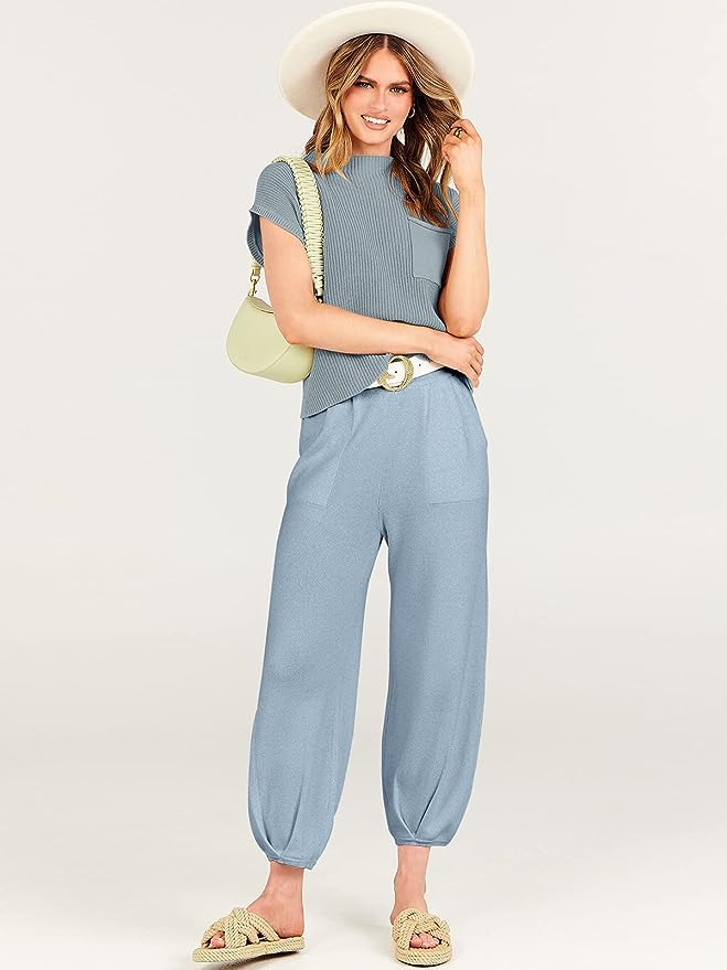 Elevate Your Loungewear Game with ANRABESS Matching Sweatsuits – Comfort Meets Style!