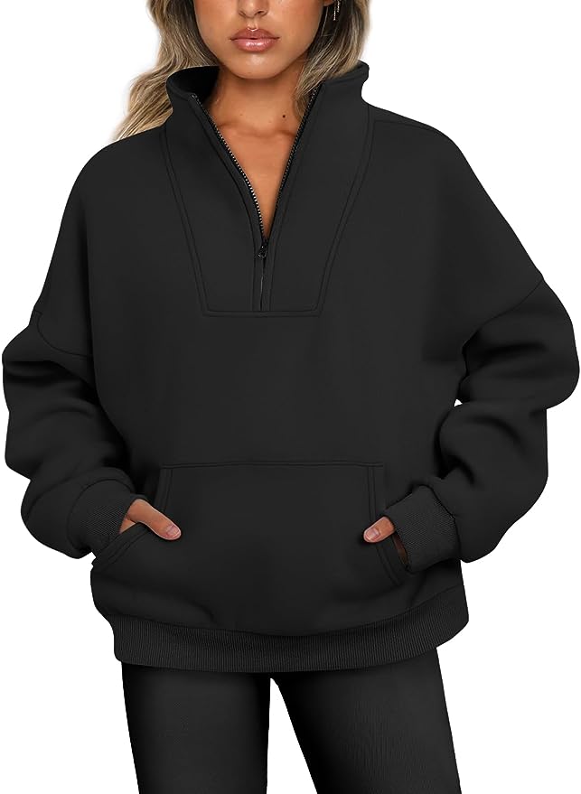 Elevate Your Style with Trendy Queen Oversized Pullover Sweatshirts