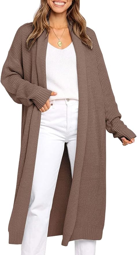 Elevate Your Style with the LILLUSORY Cardigan – The Ultimate Oversized Comfort