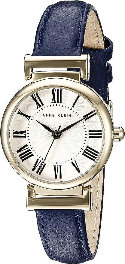 Elevate Your Style with Anne Klein AK-2246CRNV Gold-Tone Watch!